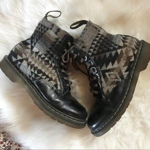 Rare  Pendleton x Dr. Martens boots!